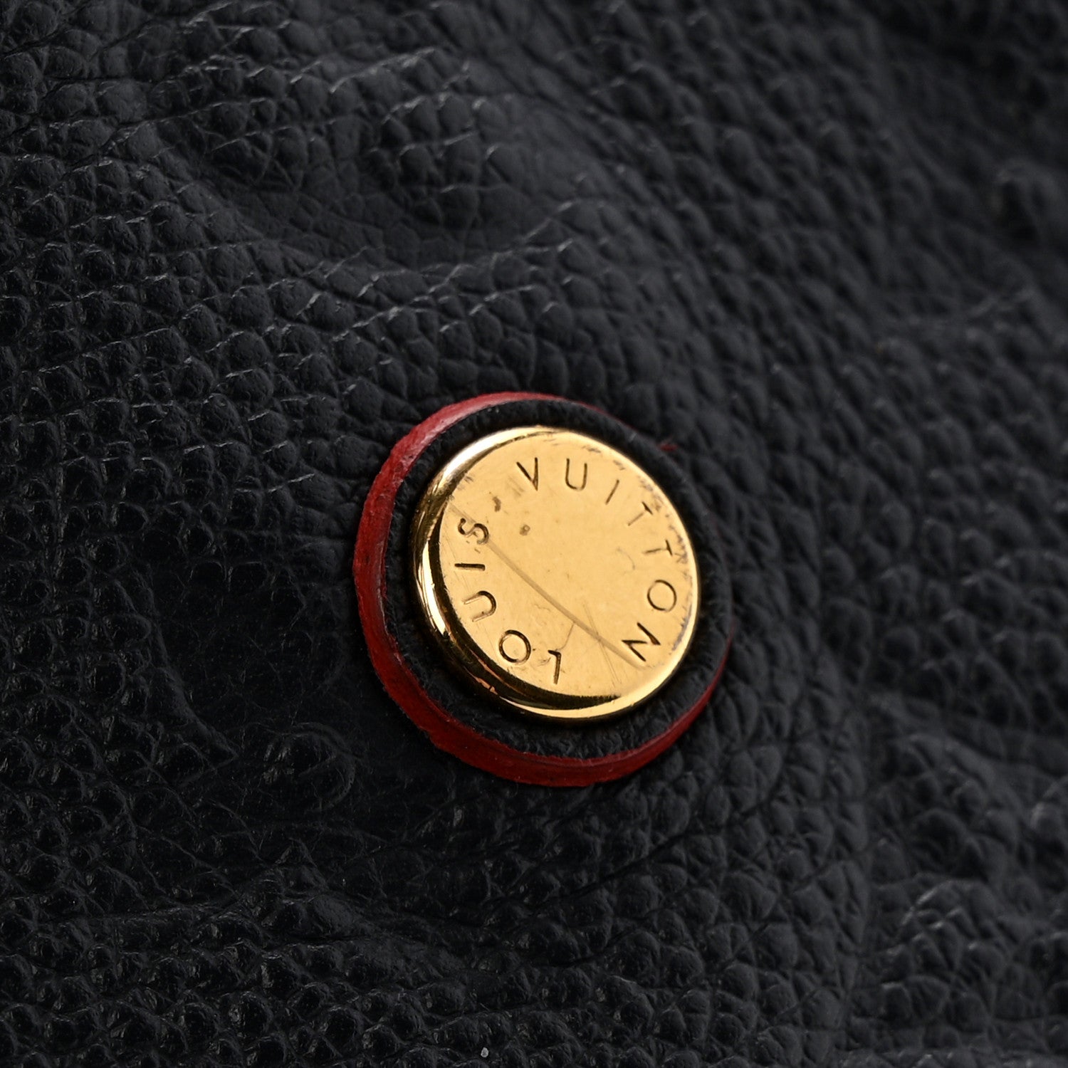 Louis Vuitton Empreinte Montaigne MM Marine Rouge