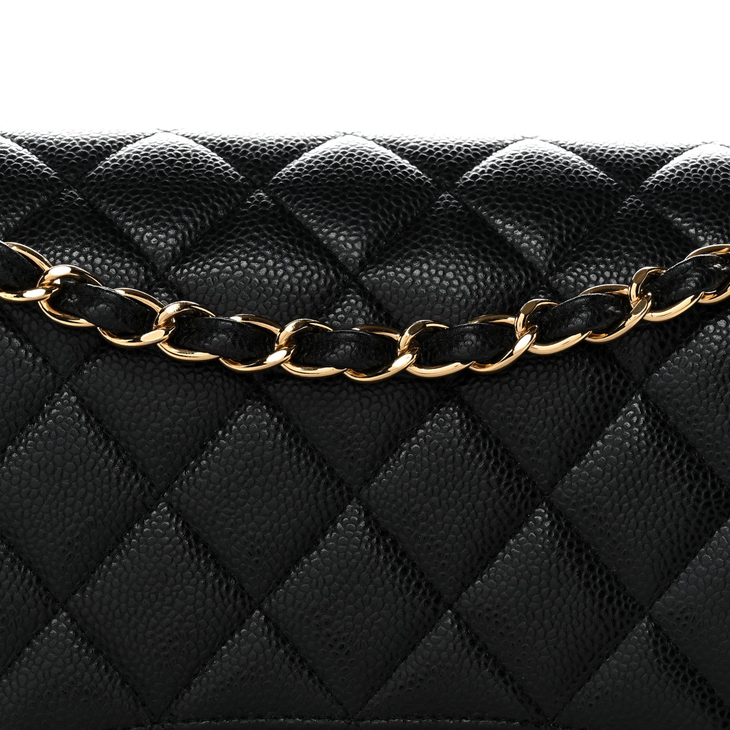 Chanel Caviar Quilted Jumbo Double Flap Black