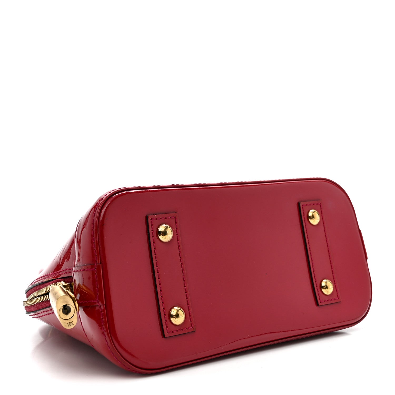 Louis Vuitton Vernis Alma BB Rose Indien