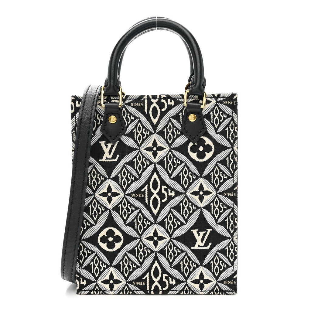 Louis Vuitton Jacquard Since 1854 Petit Sac Plat Grey