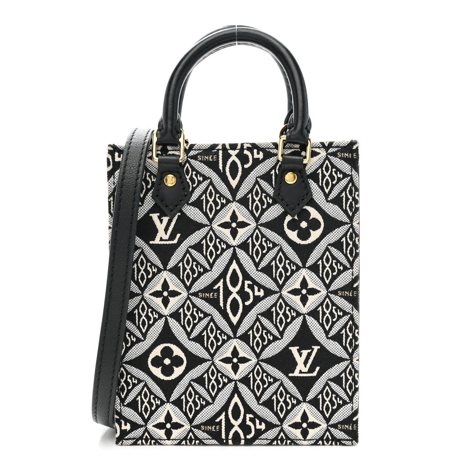 Louis Vuitton Jacquard Since 1854 Petit Sac Plat Grey