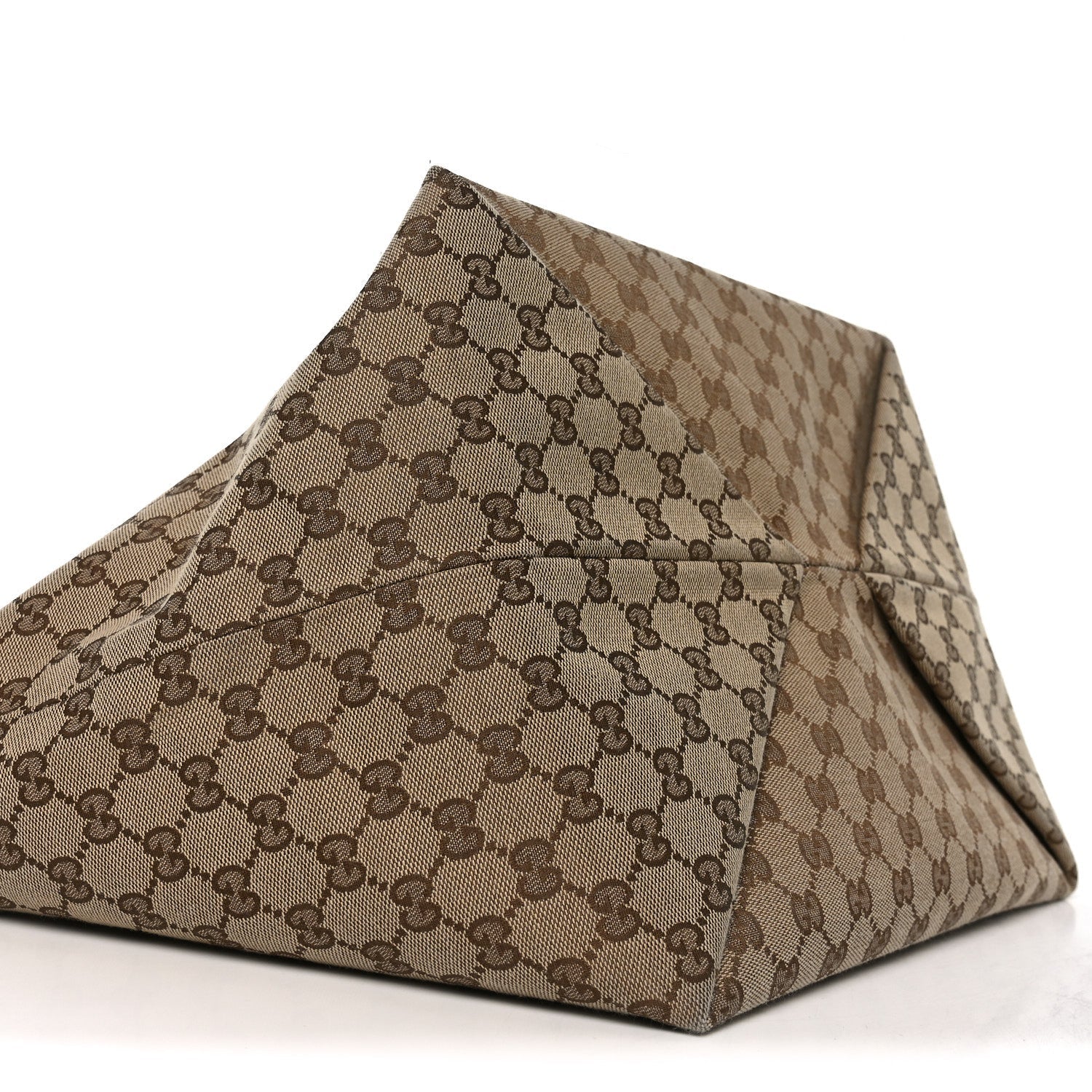 Gucci Monogram Medium Totissima Shopping Tote Beige Ebony