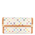 Louis Vuitton Monogram Multicolor Porte Tresor International Wallet White