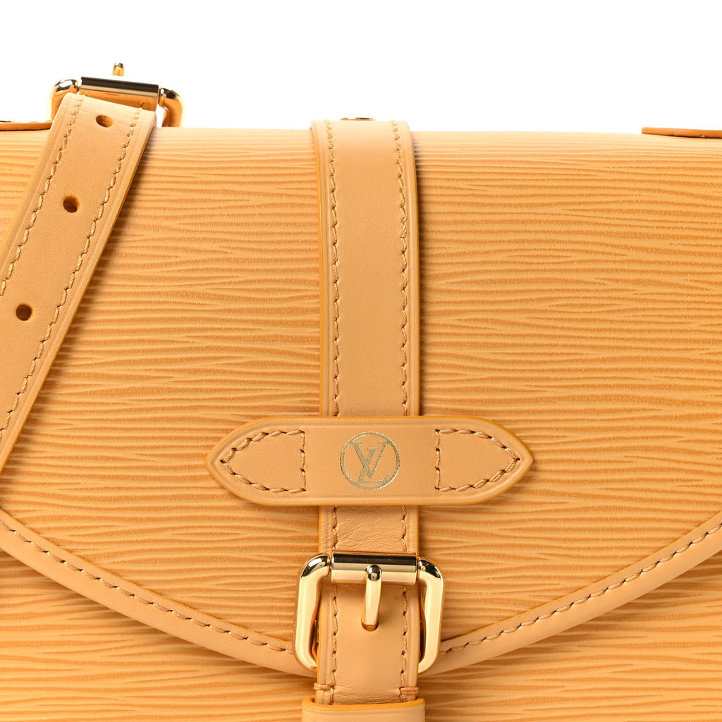 Louis Vuitton Epi Saumur BB Safran