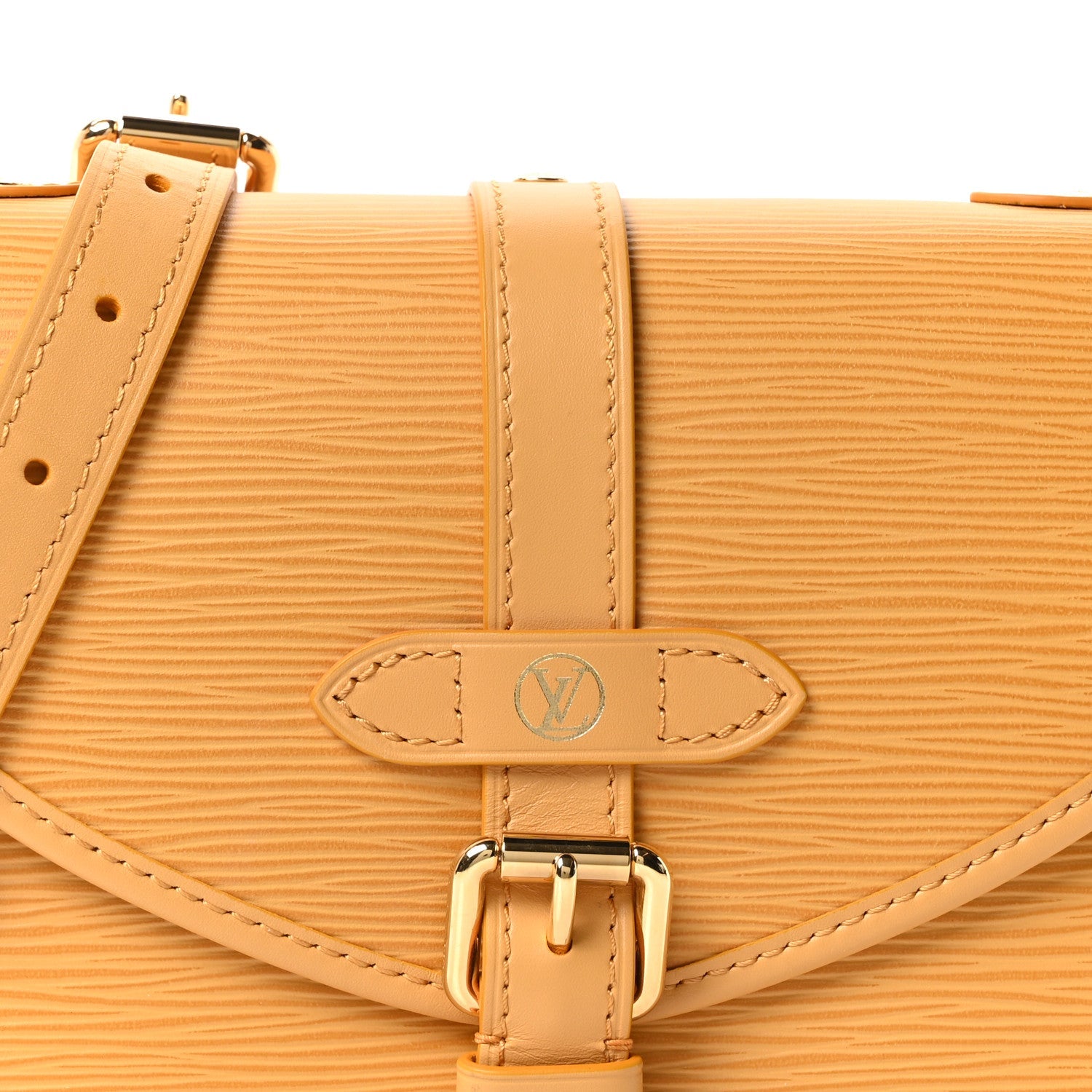 Louis Vuitton Epi Saumur BB Safran