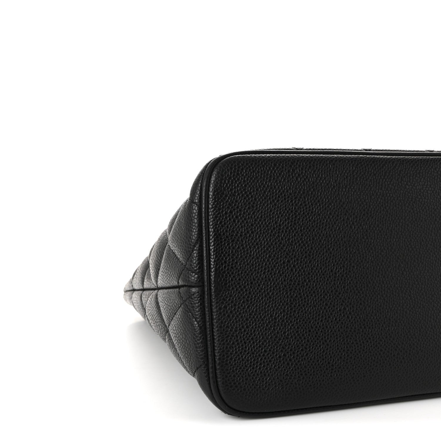 Chanel Caviar Quilted Medallion Tote Black