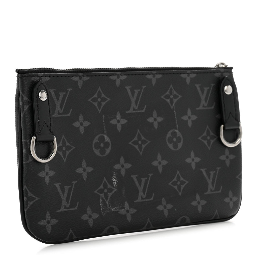 Louis Vuitton Reverse Monogram Eclipse Trio Messenger Small Pochette