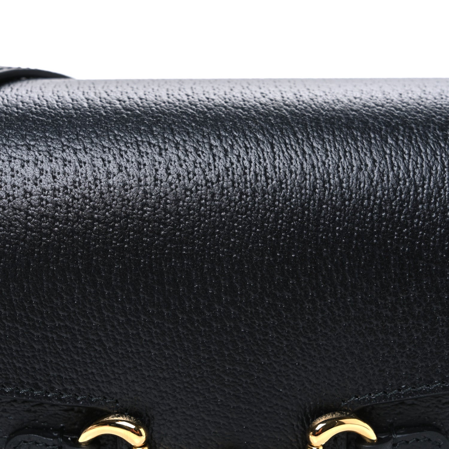 Gucci Calfskin Horsebit 1955 Shoulder Bag Black