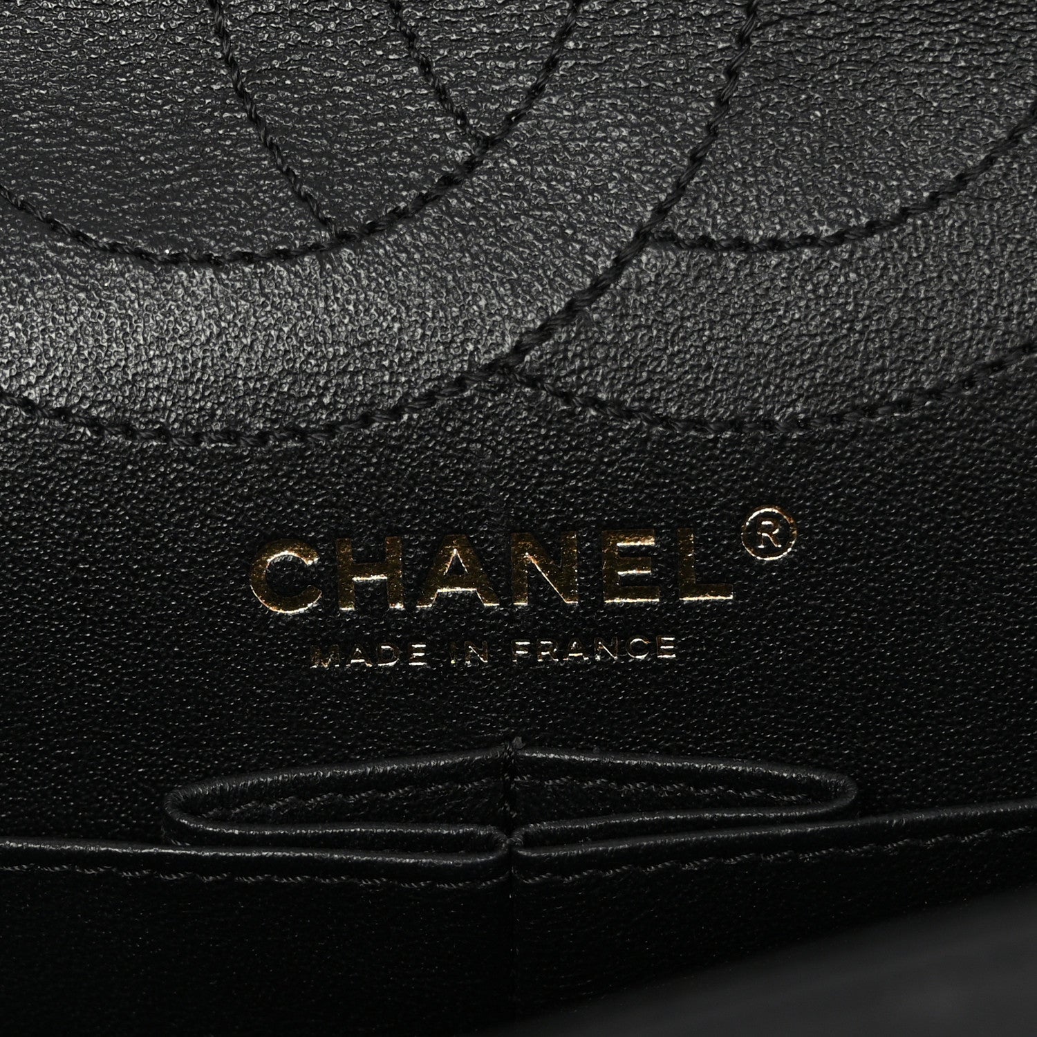 Chanel Crumpled Calfskin Chevron Quilted 2.55 Reissue 226 Black