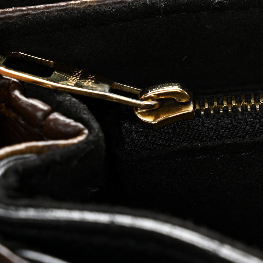 Louis Vuitton Monogram Pallas Chain Black