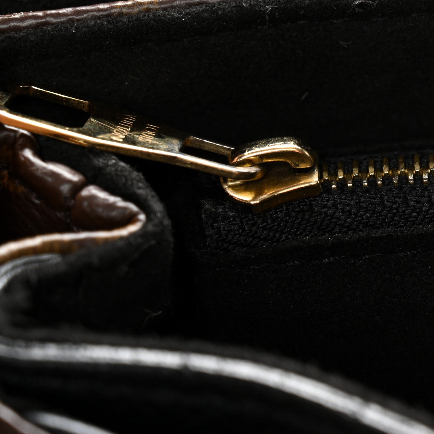 Louis Vuitton Monogram Pallas Chain Black