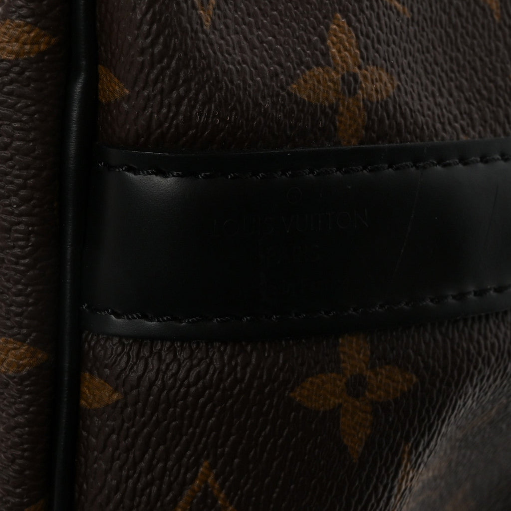 Louis Vuitton Monogram Macassar Keepall Bandouliere 45