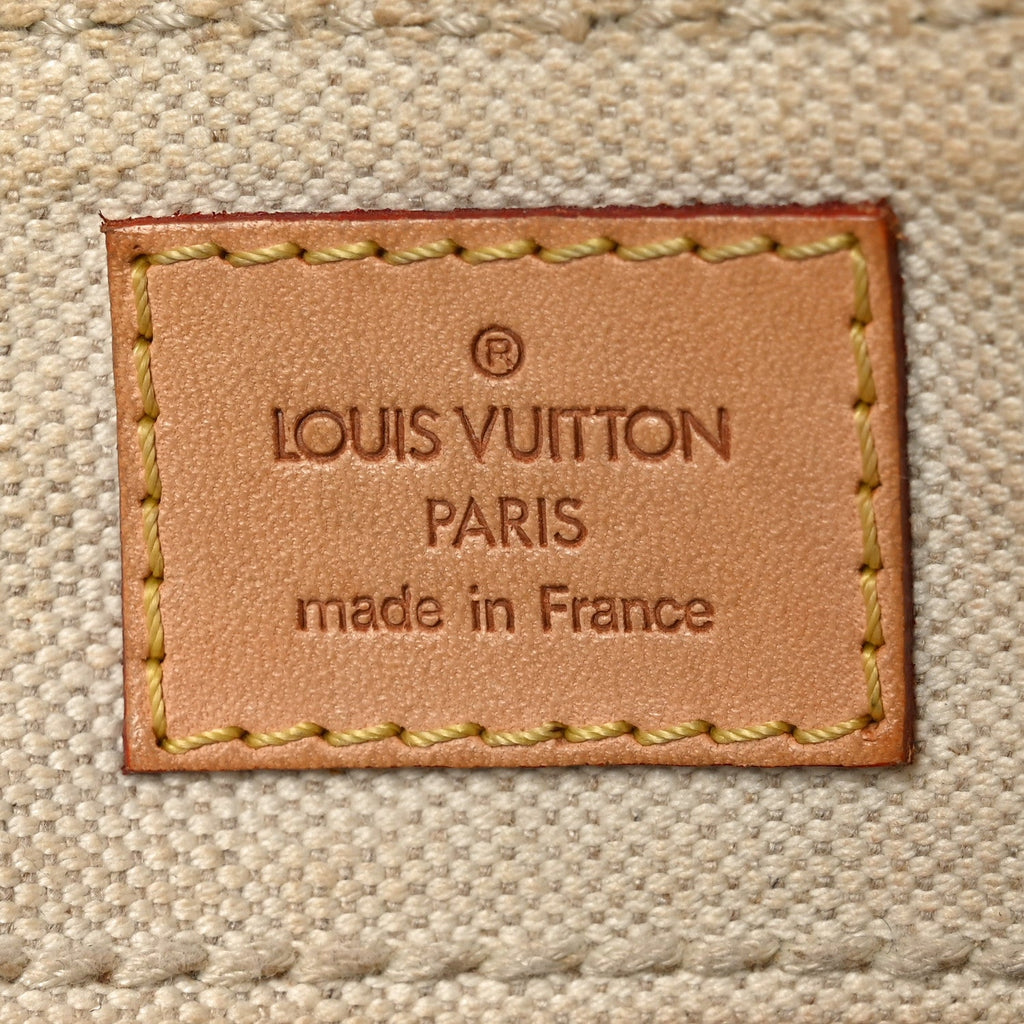 Louis Vuitton Toile Globe Shopper Cabas PM Red