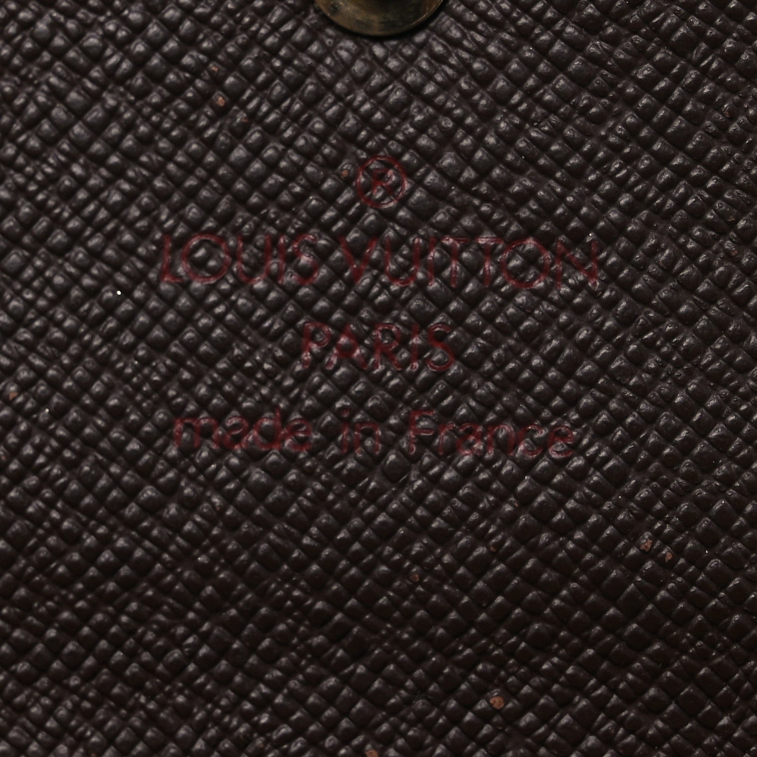 Louis Vuitton Damier Ebene Porte Tresor International Wallet