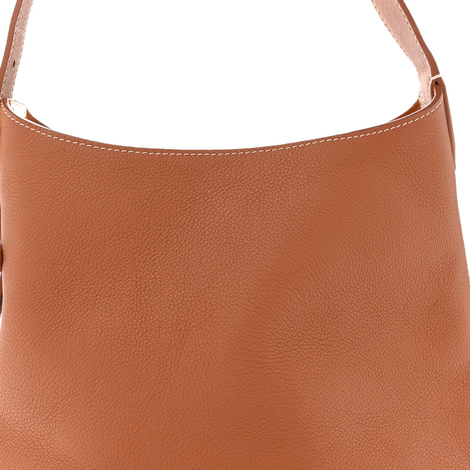 Louis Vuitton Grained Calfskin Low Key Hobo PM Cognac
