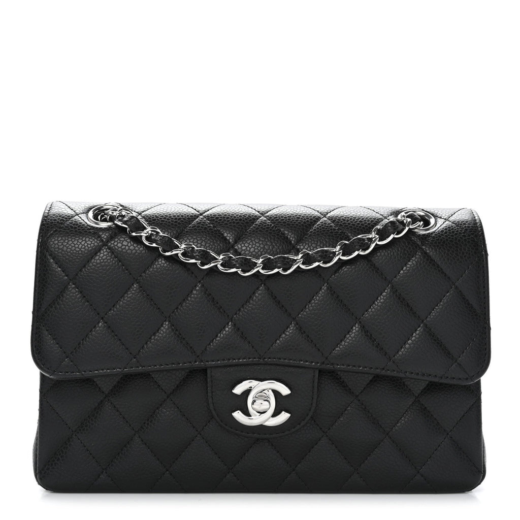 Chanel Caviar Quilted Small Double Flap Black