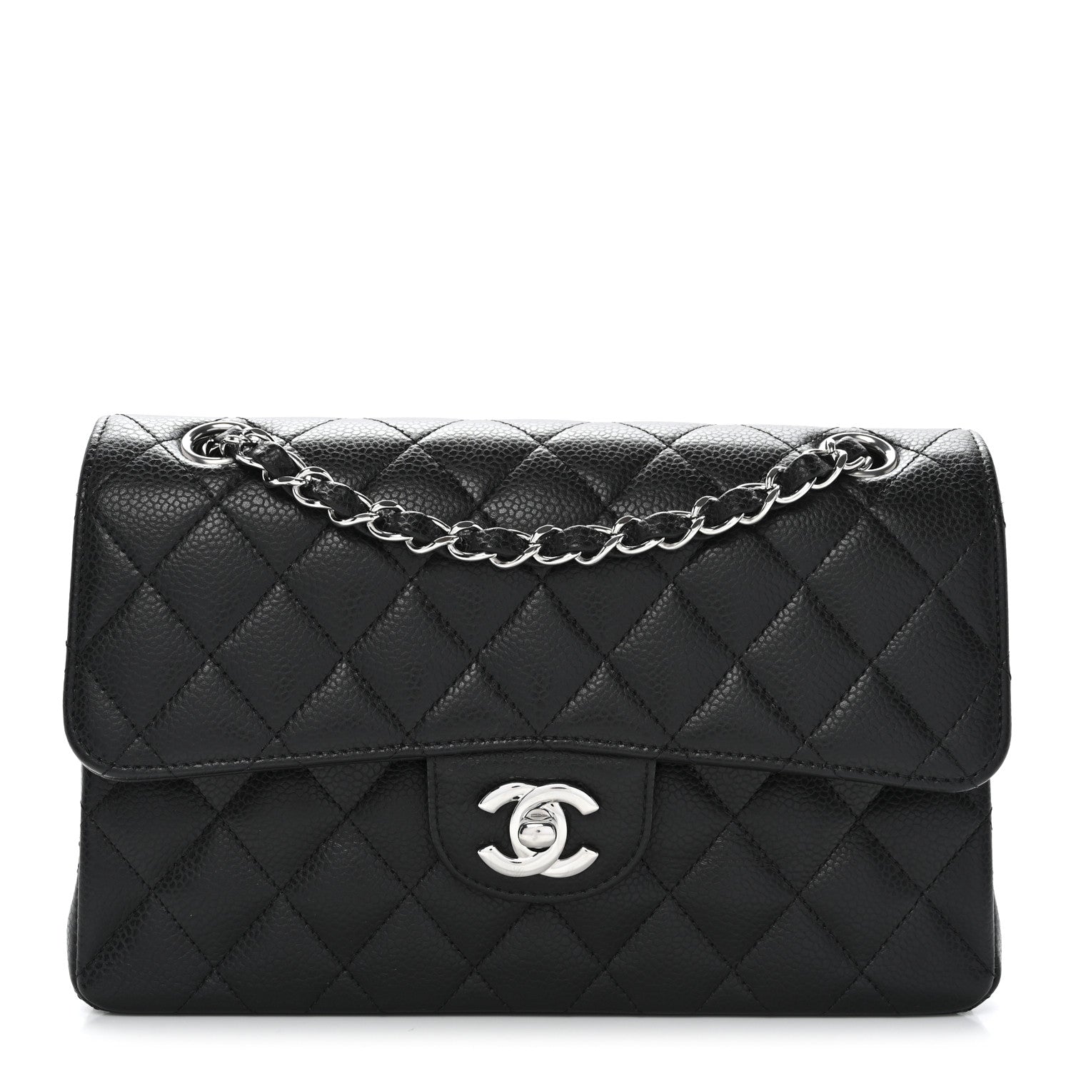 Chanel Caviar Quilted Small Double Flap Black