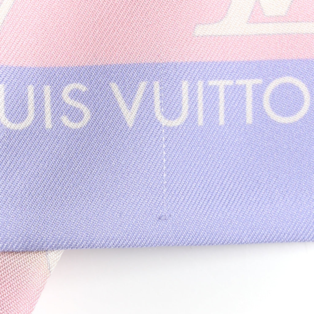Louis Vuitton Silk Monogram Escale Confidential Bandeau Pink