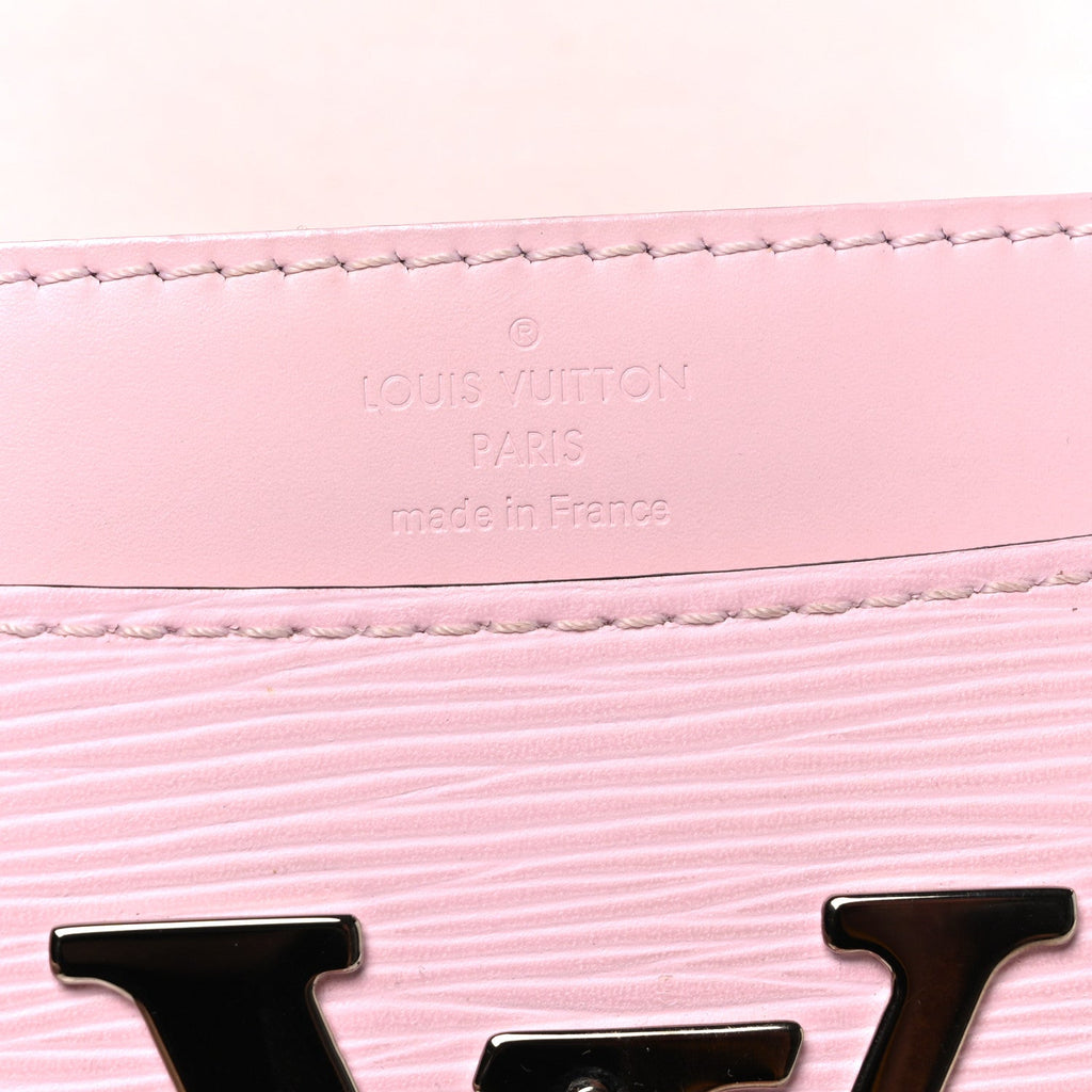 Louis Vuitton Epi Louise Strap PM Rose Clair