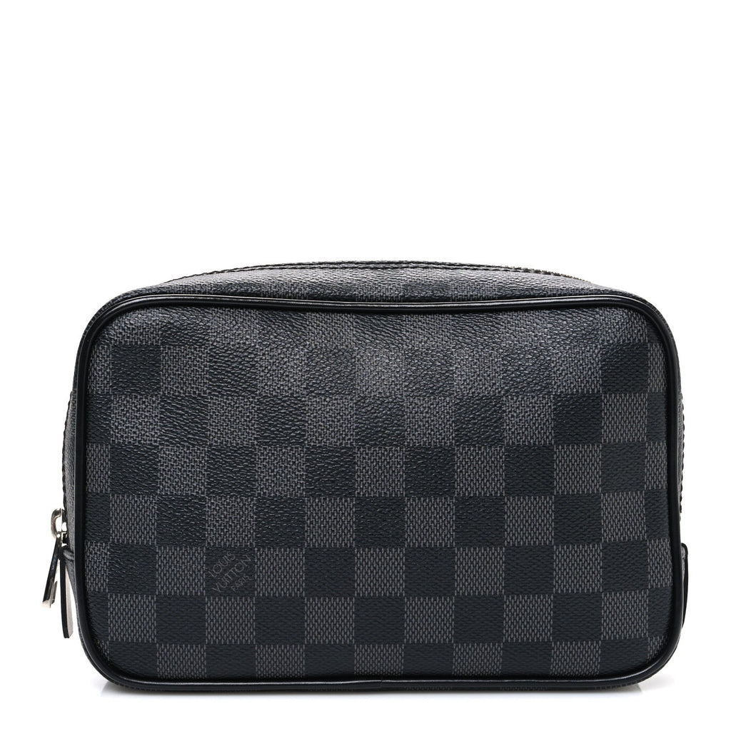 Louis Vuitton Damier Graphite Toilet Pouch PM
