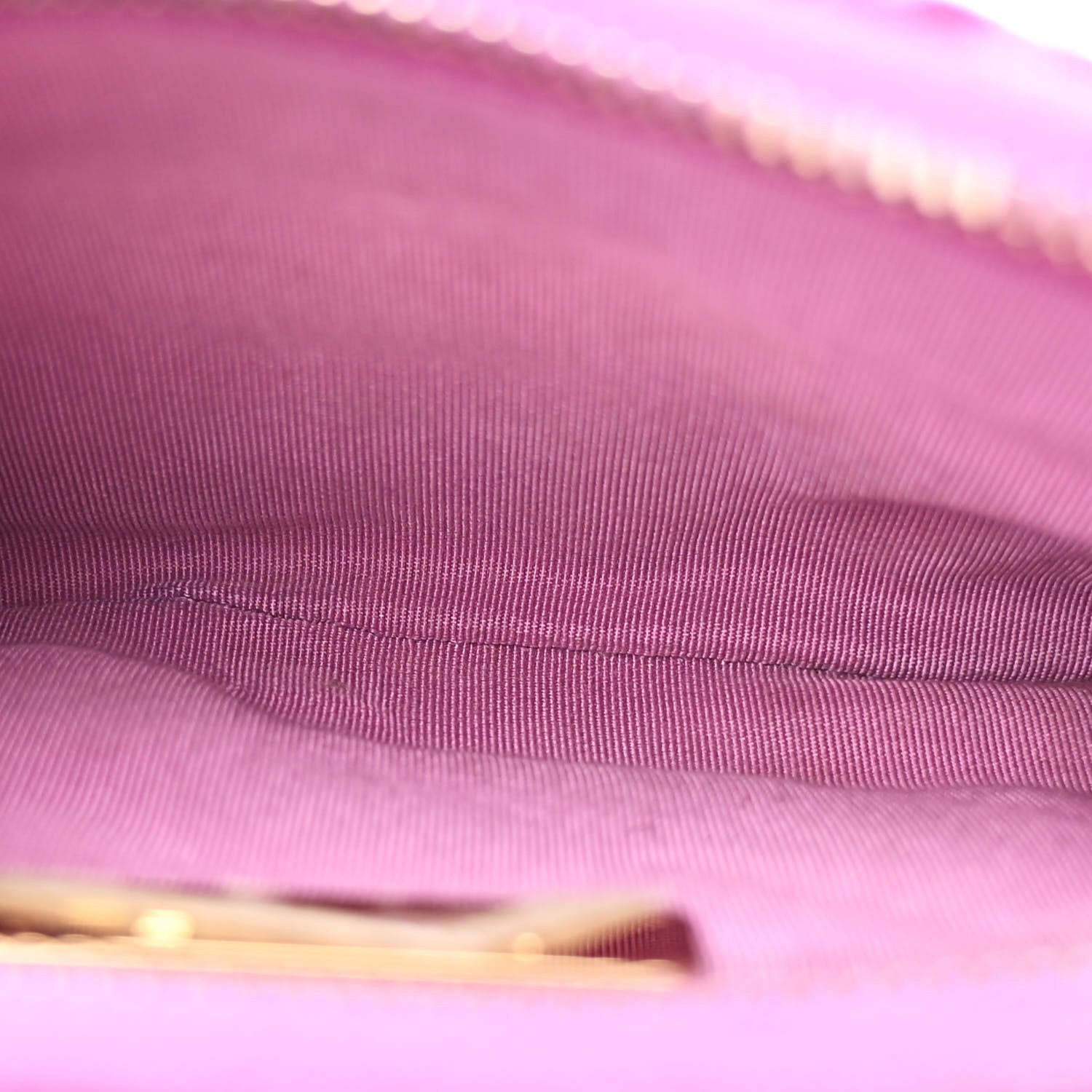 Chanel Wool Tweed Giant Logo Waist Bag Magenta