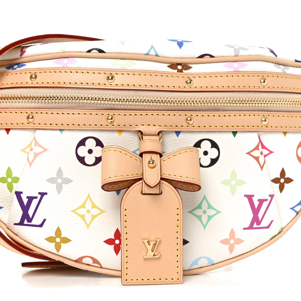 Louis Vuitton LV X TM Monogram Multicolor High Rise Bumbag White