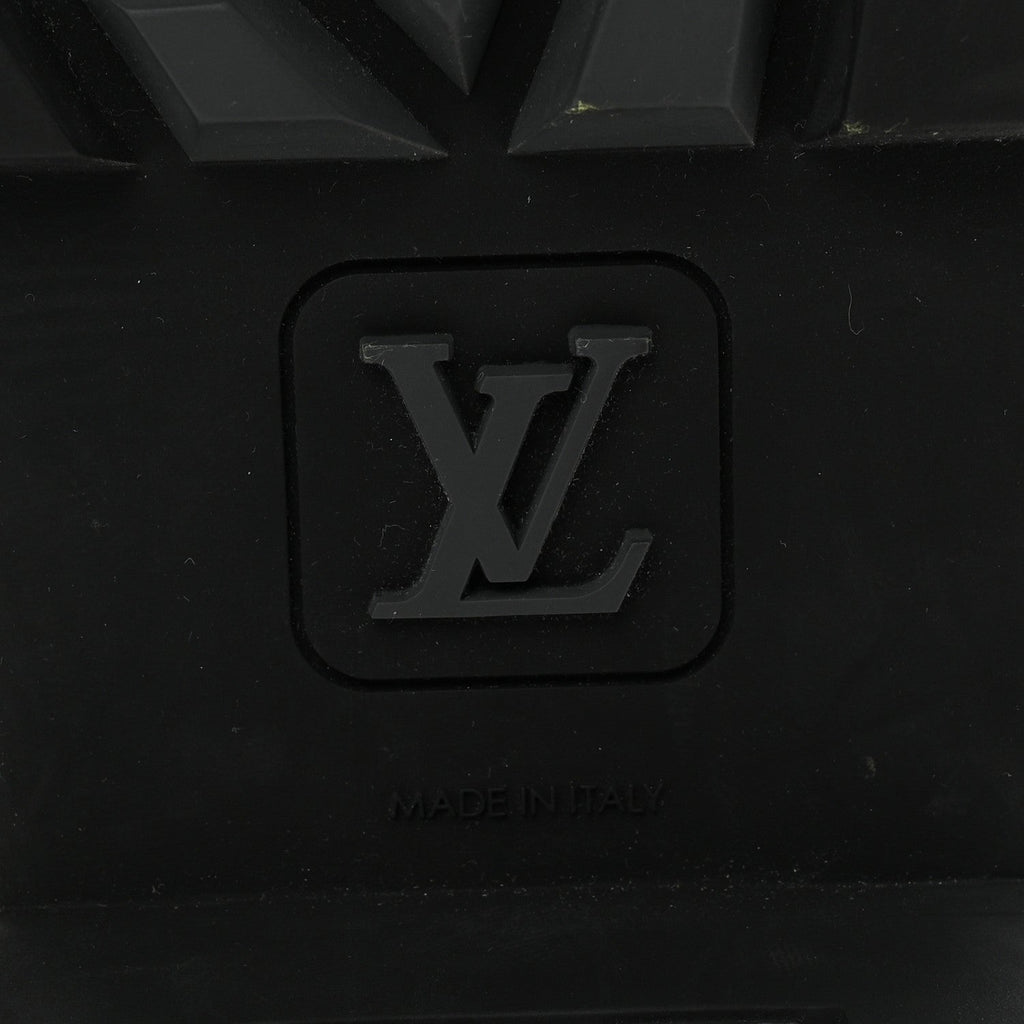 Louis Vuitton Calfskin Epi Oberkampf Ankle Boots 9.5 Black