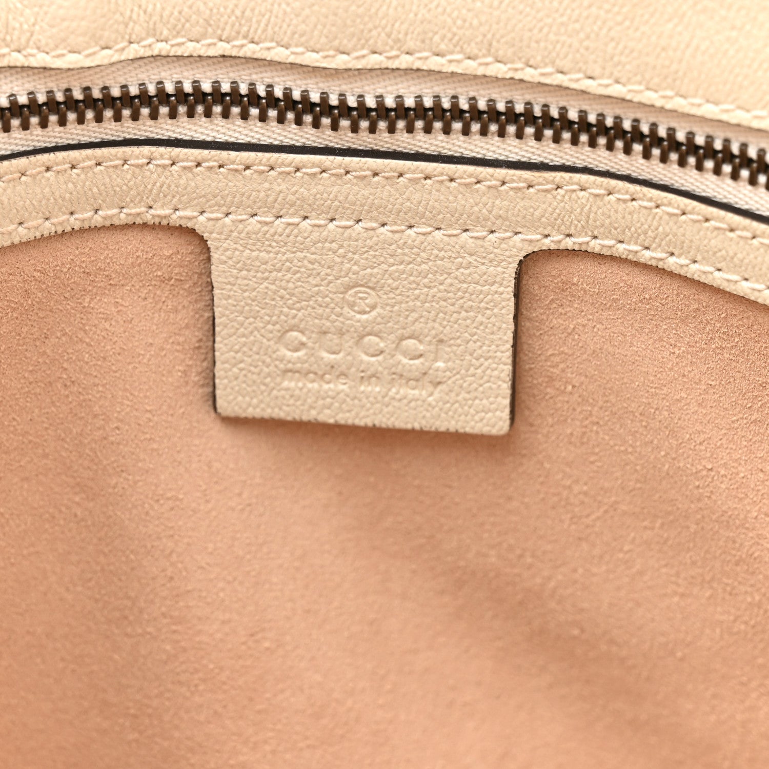 Gucci New Sakai Calfskin Lux Dahlia Chain Shoulder Bag Mystic White