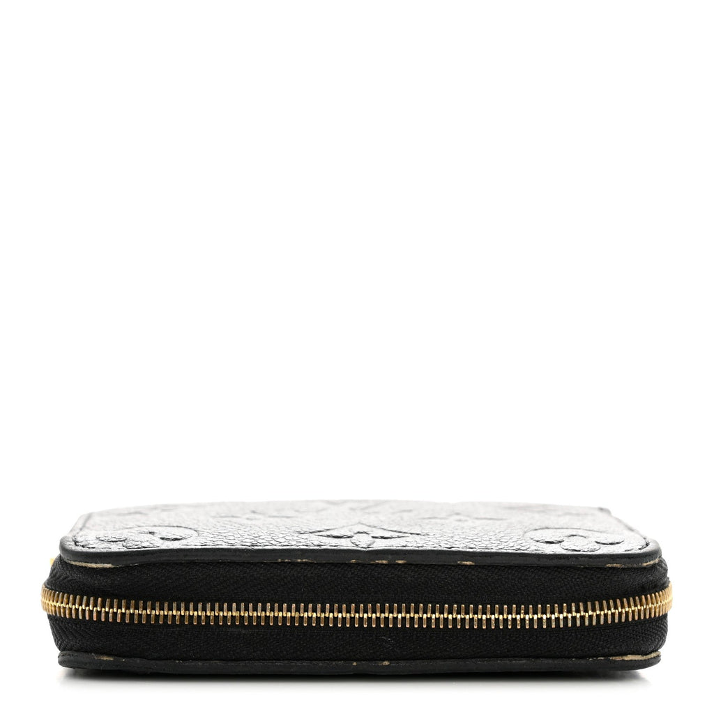 Louis Vuitton Empreinte Zippy Coin Purse Black