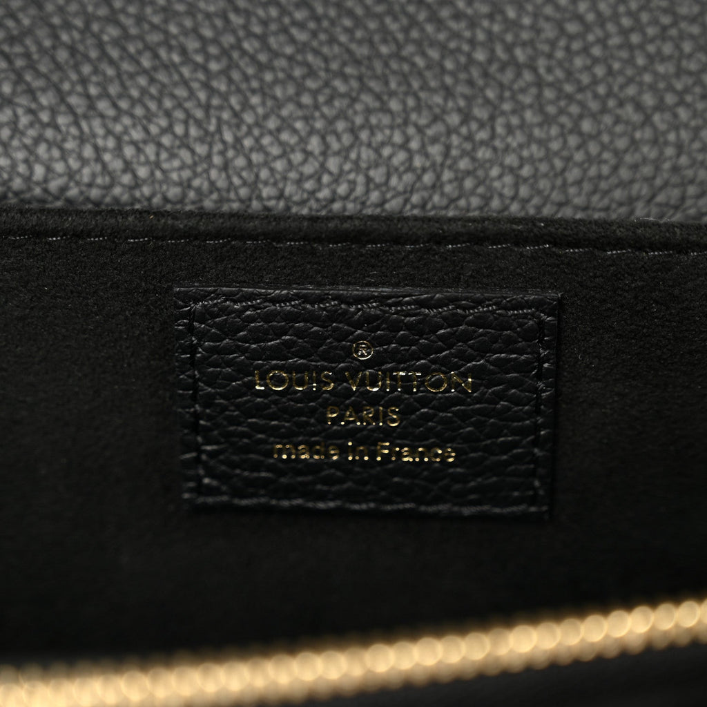 Louis Vuitton Empreinte Pochette Metis East West Black