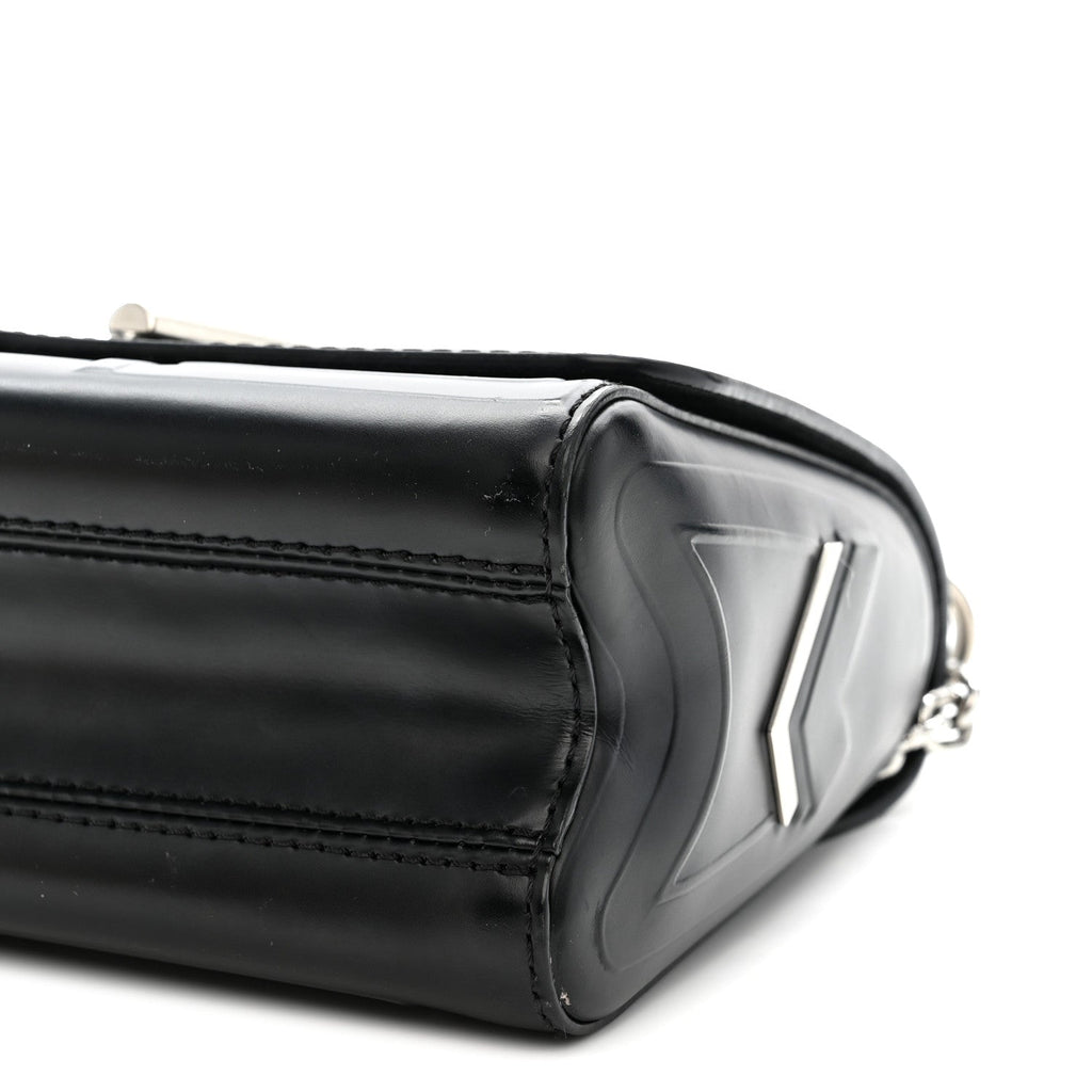 Louis Vuitton Epi Monogram Spaceship Embossed Twist Shoulder Bag PM Black