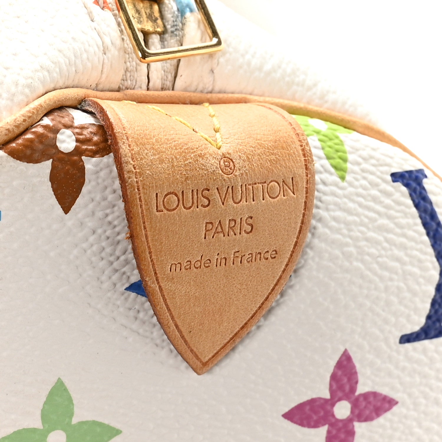 Louis Vuitton Monogram Multicolor Speedy 30 White