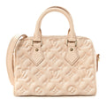 Louis Vuitton Empreinte Monogram Summer Stardust Speedy Bandouliere 20 Beige Clair