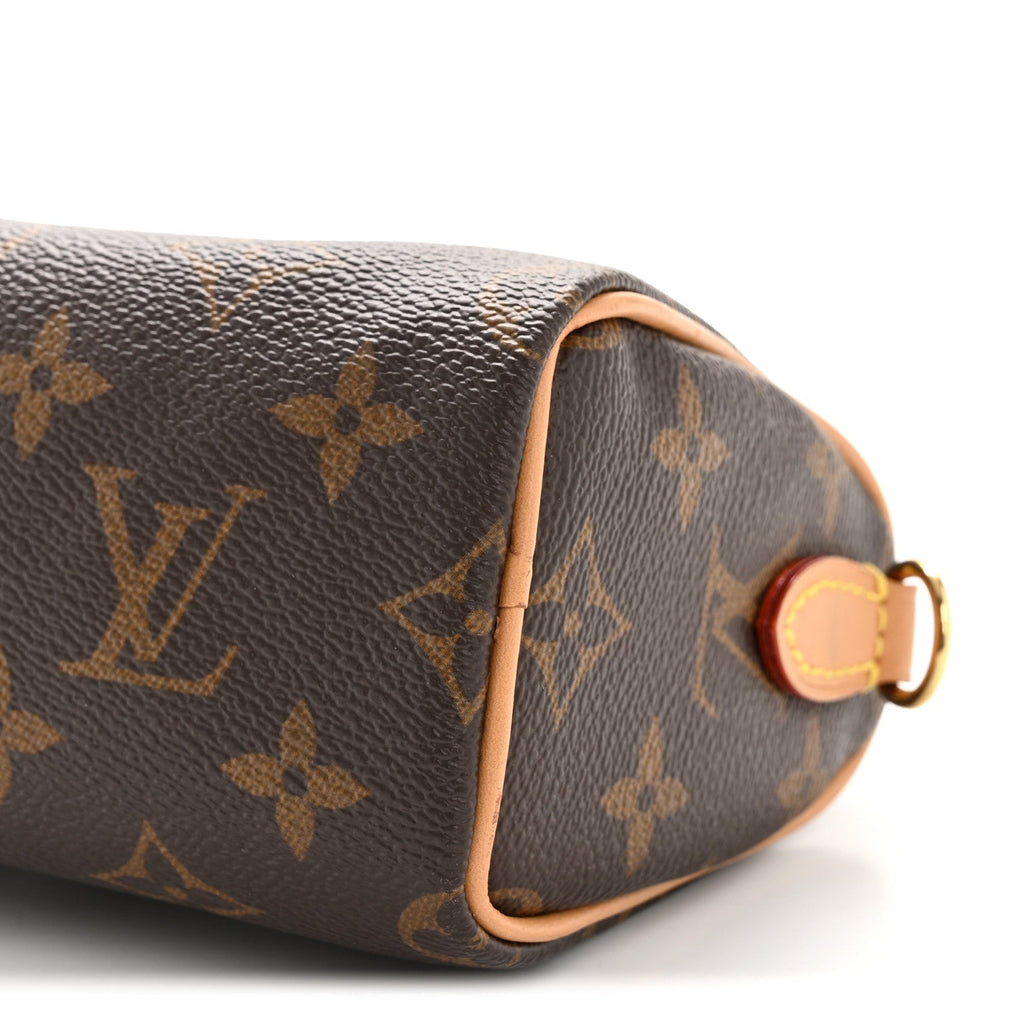 Louis Vuitton Monogram Nano Speedy Bandouliere