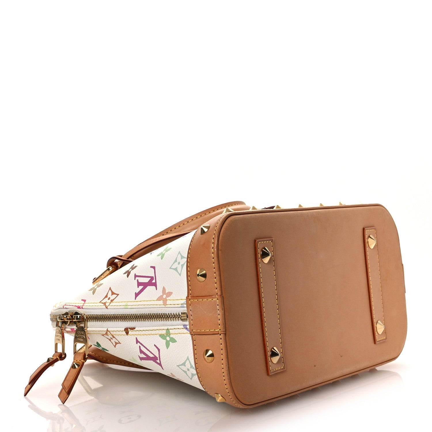 Louis Vuitton Monogram Multicolor Alma PM White