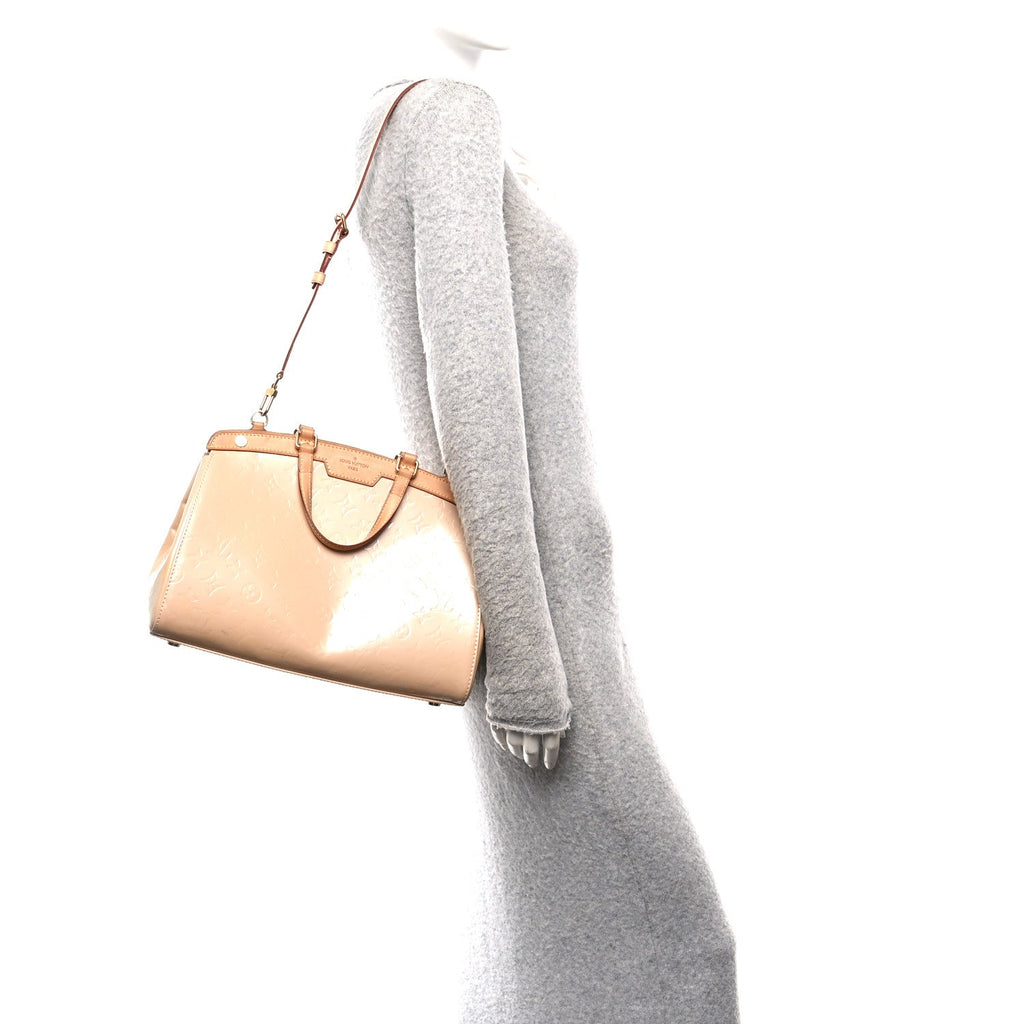 Louis Vuitton Vernis Brea MM Rose Angelique