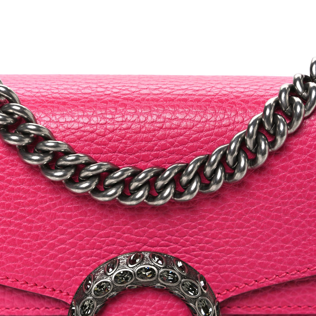 Gucci Calfskin Mini Dionysus Shoulder Bag Box Pink