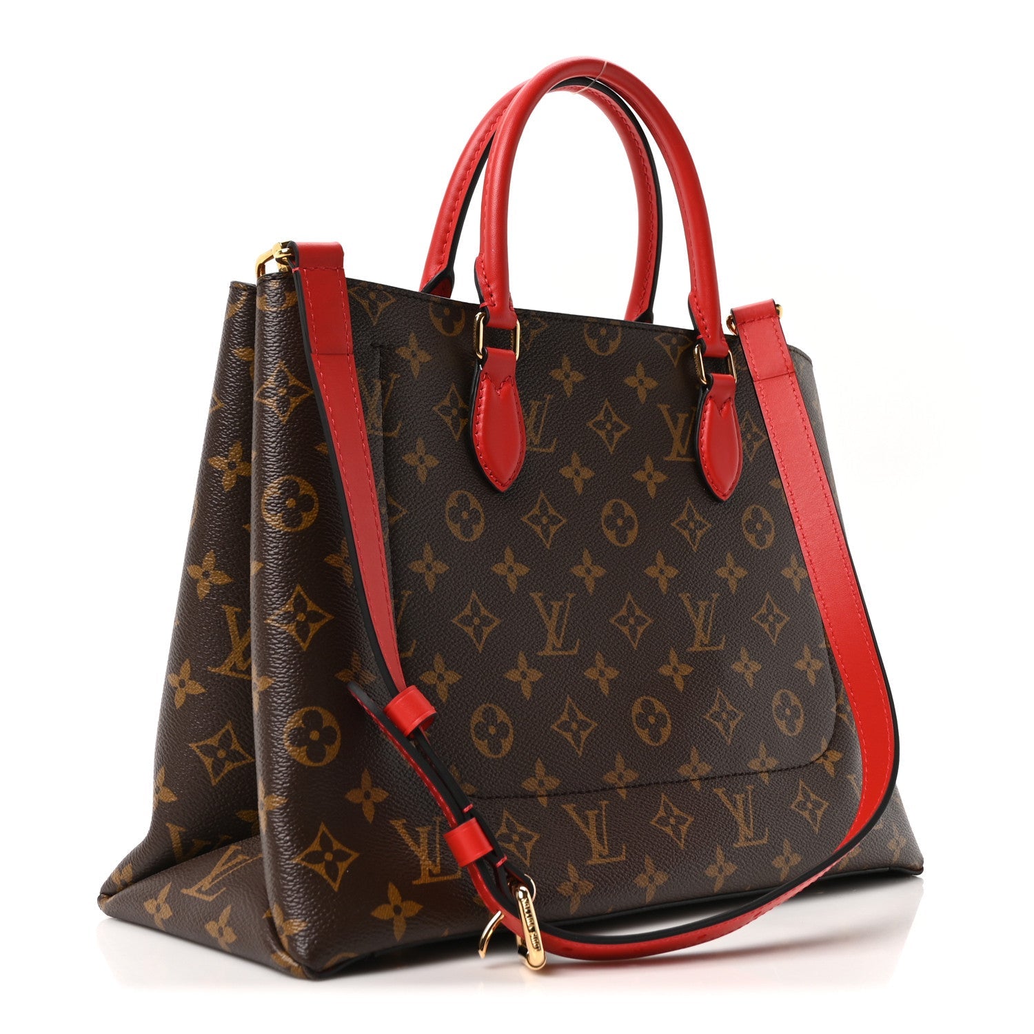 Louis Vuitton Monogram Flower Tote Coquelicot