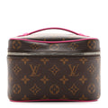 Louis Vuitton Monogram Macassar Nice Mini Fuchsia