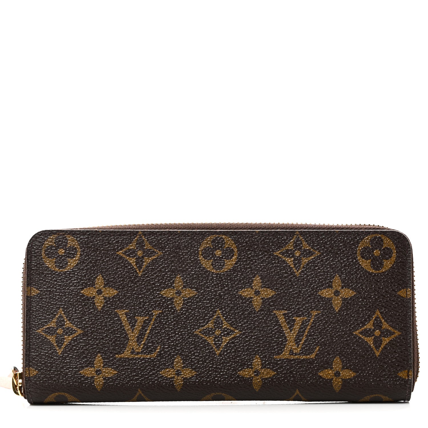 Louis Vuitton Monogram Clemence Wallet Rose Ballerine