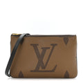 Louis Vuitton Reverse Monogram Giant Double Zip Pochette