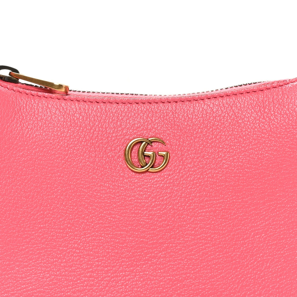 Gucci Goatskin Mini Aphrodite Shoulder Bag Rhodamine Pink