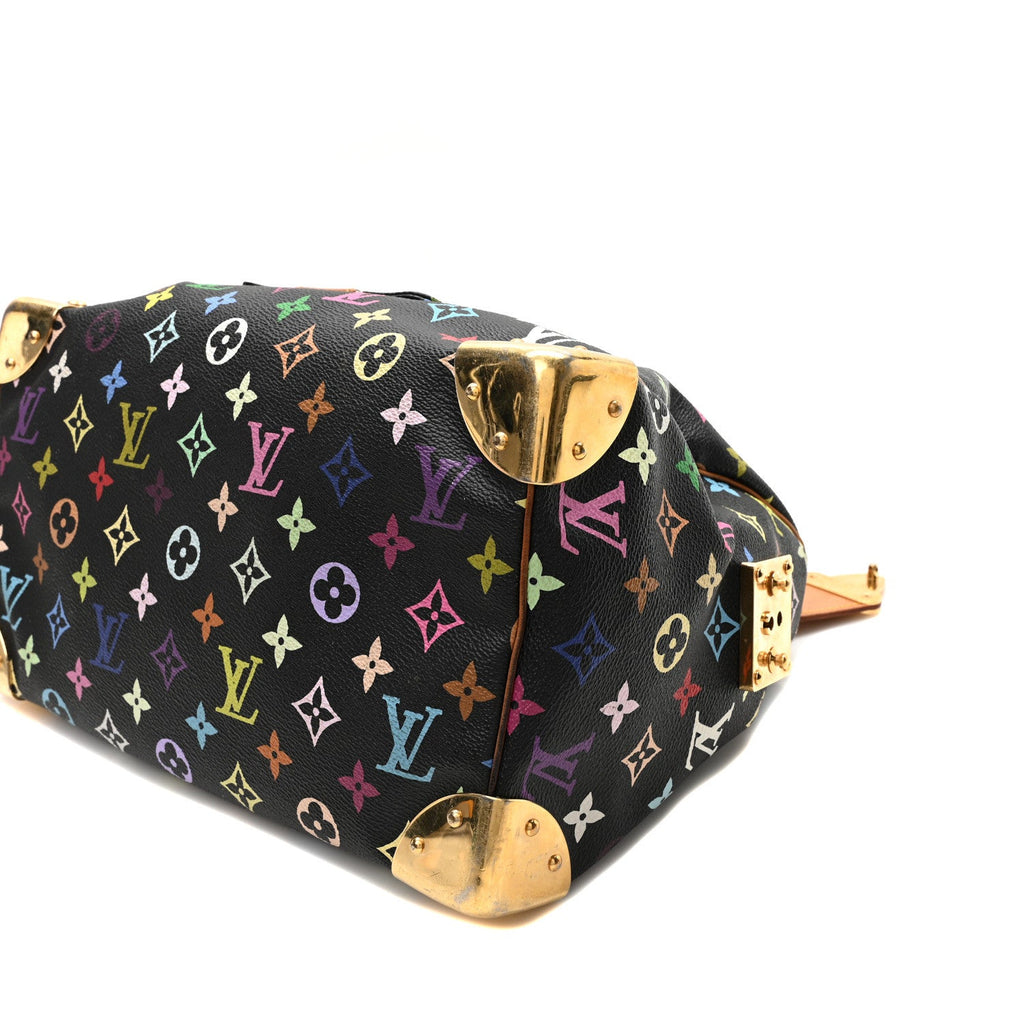Louis Vuitton Monogram Multicolor Speedy 30 Black