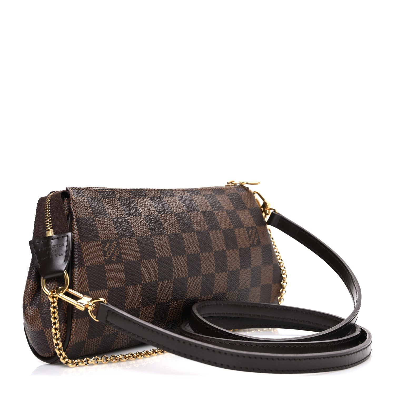Louis Vuitton Damier Ebene Eva Clutch