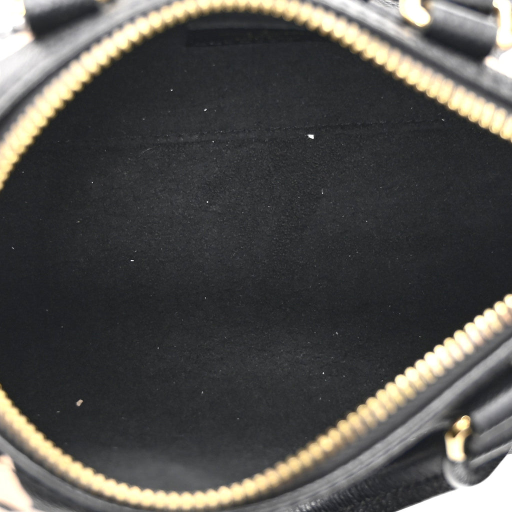 Louis Vuitton Empreinte Monogram Giant Papillon BB Black Beige