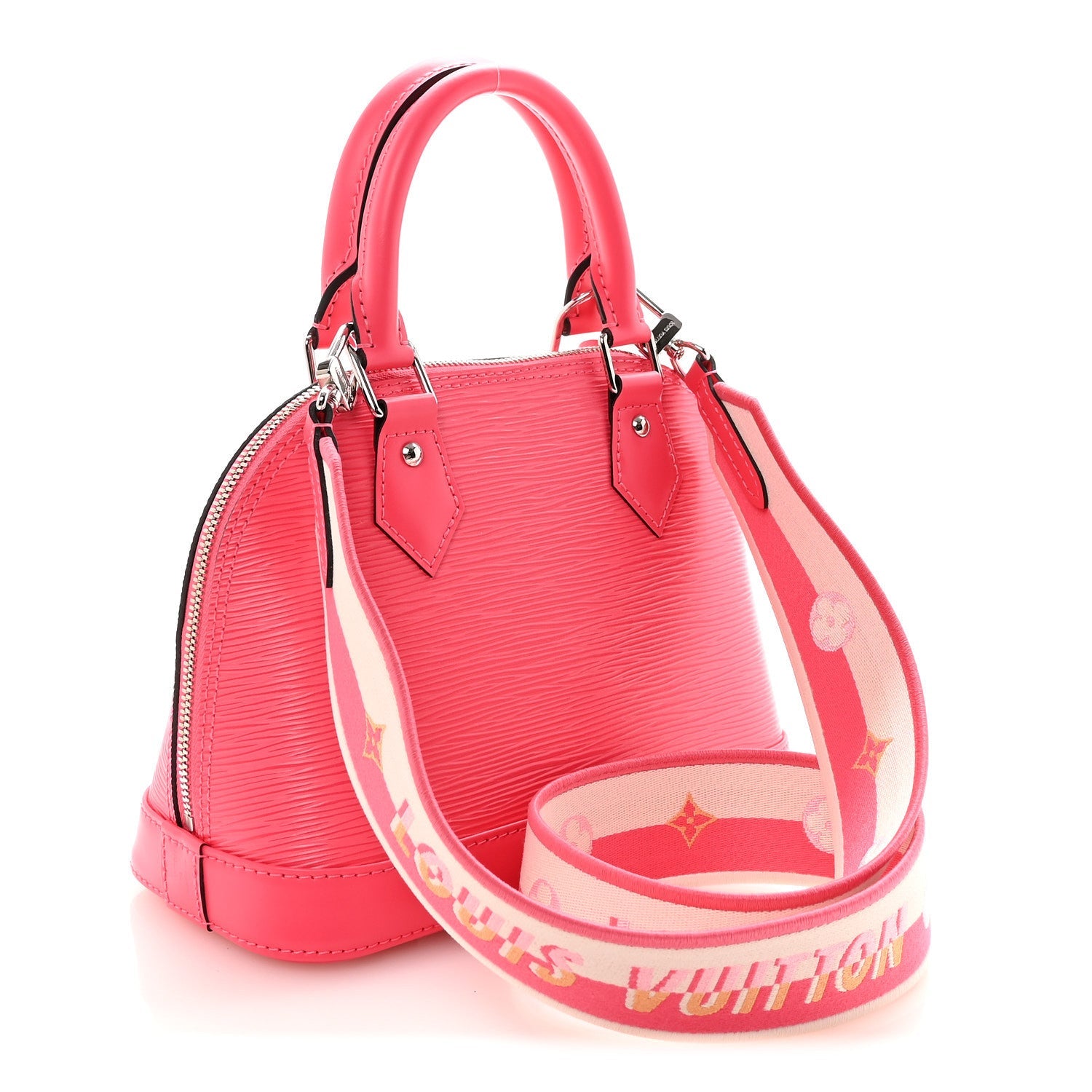 Louis Vuitton Epi Jacquard Alma BB Dragon Fruit