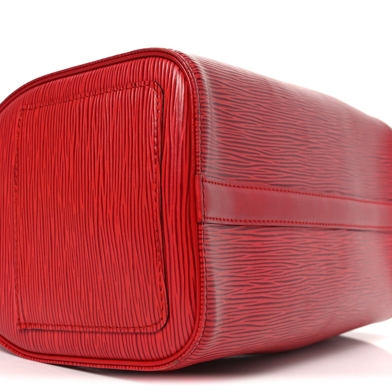 Louis Vuitton Epi Speedy 25 Castillan Red