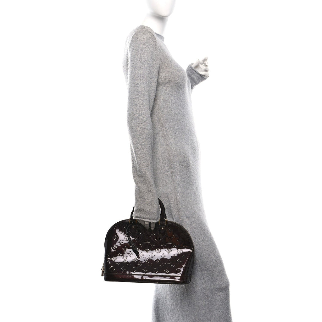 Louis Vuitton Vernis Alma PM Amarante