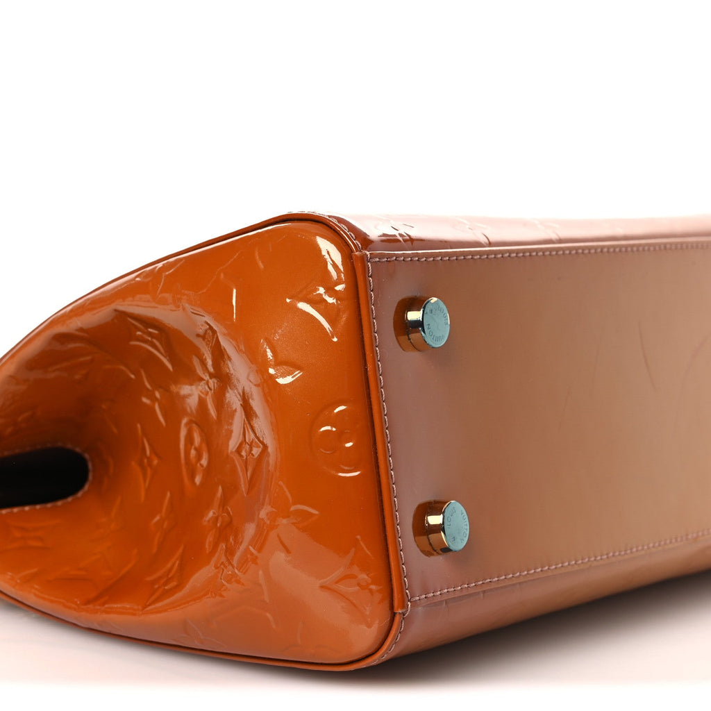 Louis Vuitton Vernis Brea MM Rose Velours