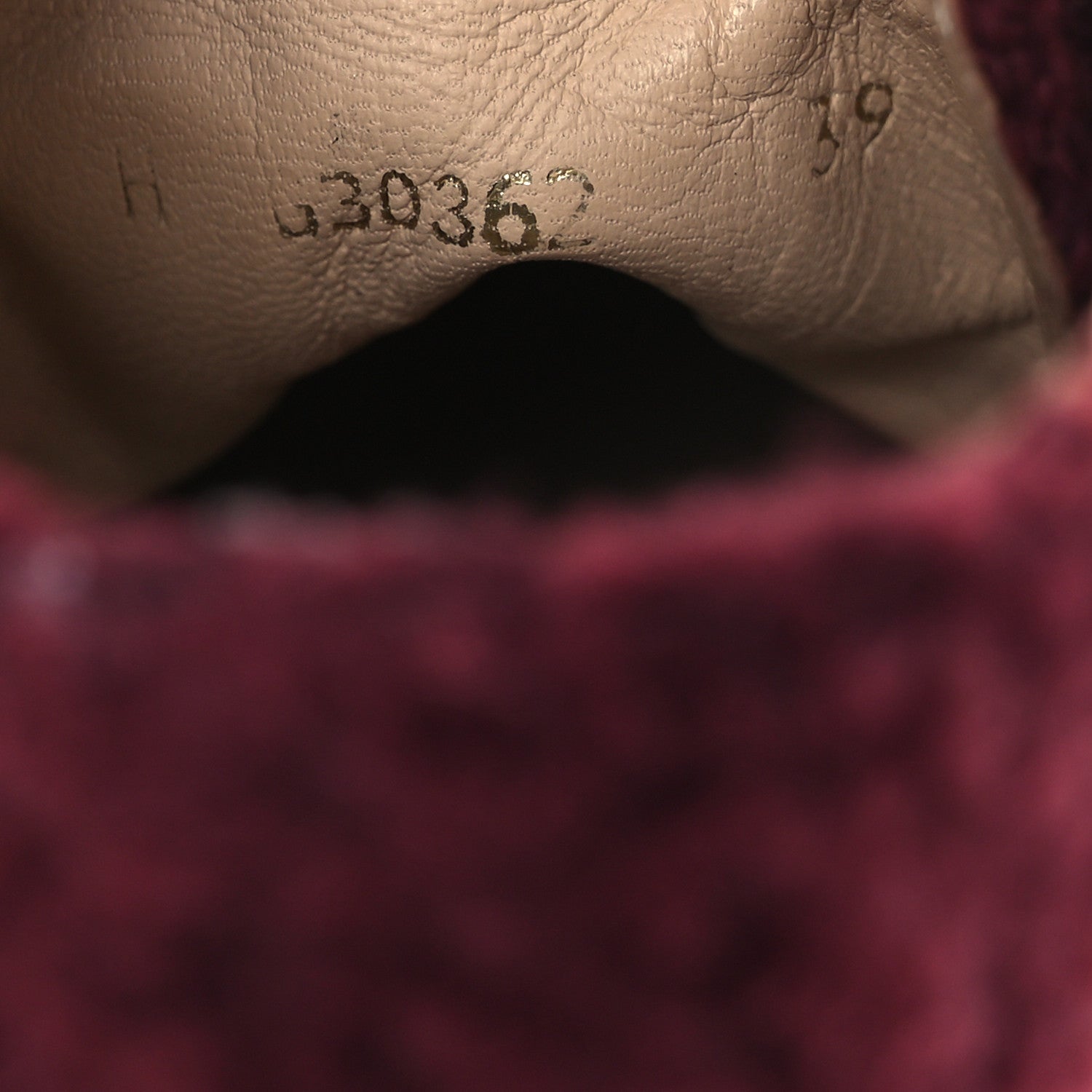 Chanel Tweed Calfskin Patent CC Lace Up Short Boots 39 Burgundy
